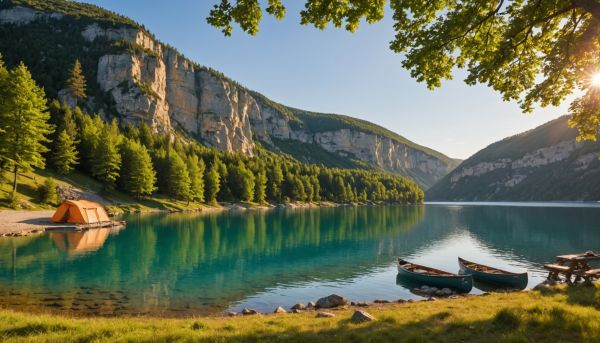 Camping au lac de sainte-croix : guide complet du séjour