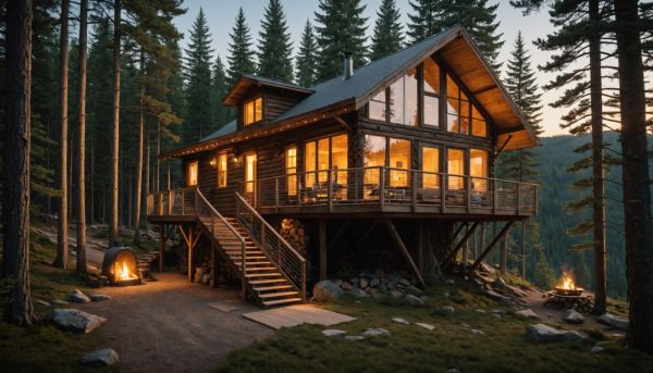 Dormir dans une cabane perchée originale