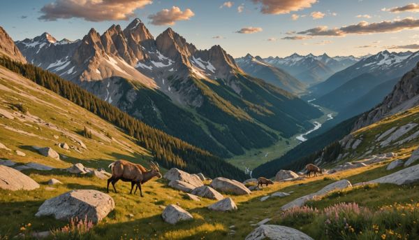 Où observer la faune sauvage en montagne ?