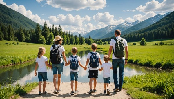 Idées d'activités nature et éco-responsables pour des vacances familiales réussies