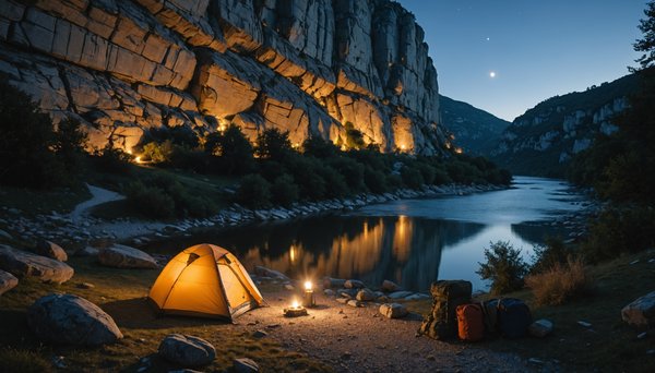 Bivouac ardèche : dormir sous les étoiles avec le camping le pommier